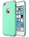 iPhone 6 Case, [Slim Fit] ULAK Sugar Candy [Anti-Slip] Drop Protection with Shock Absorbent [Hybrid PC & Silicone Case] Cover for Apple iPhone 6s / 6 - [Turquoise/Grey]