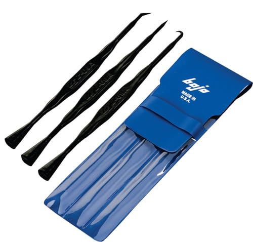 Bojo Tools - 3-Piece O-Ring Pick Tool Kit in Pouch - Heavy Duty