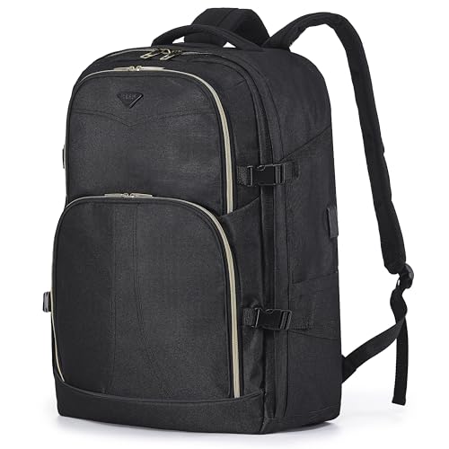 Flight Knight 55x40x20cm Ryanair Priority Free Carry On Over Head Cabin Backpack Bag for Travelling USB Port Padded Comfortable Rucksack - Carry On Luggage For easyJet, Ryanair, BA, Jet2 & Many More!