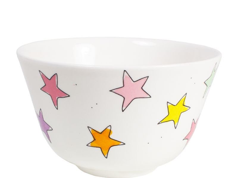 Blond Amsterdam Keramikschale Ø14 cm mit bunten Sternen –...