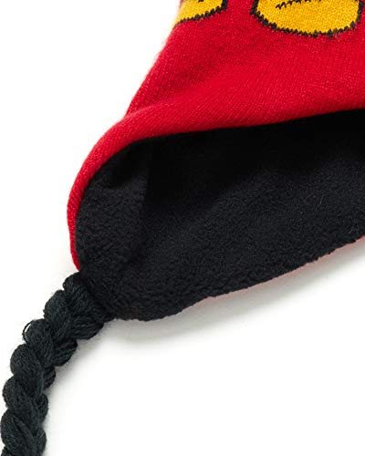 image for Disney Boys Mickey Mouse Winter Hat and 2 Pair Mitten or Gloves Set (A