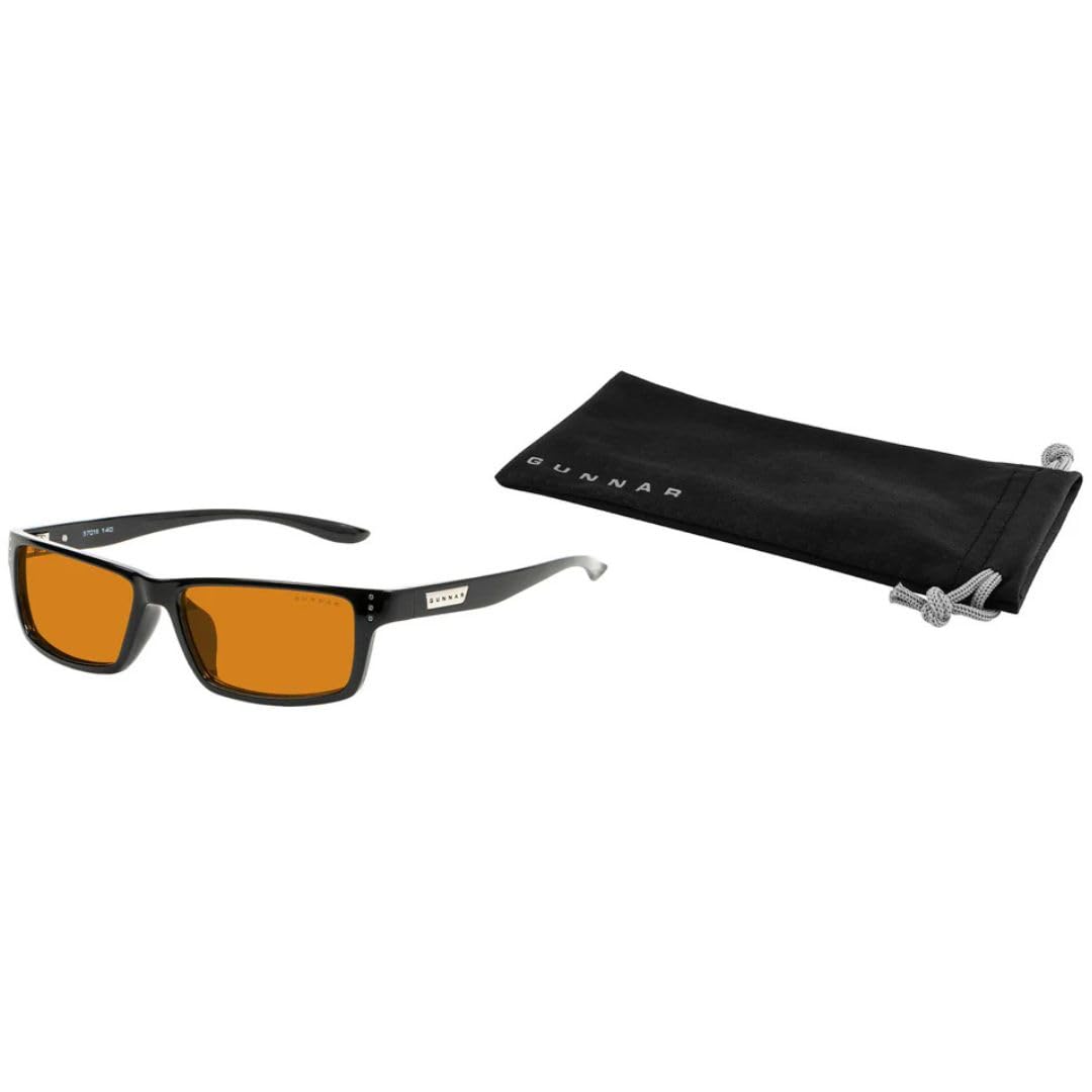 Gunnar Gafas filtro luz azul - Riot - Ónix - Ámbar MAX