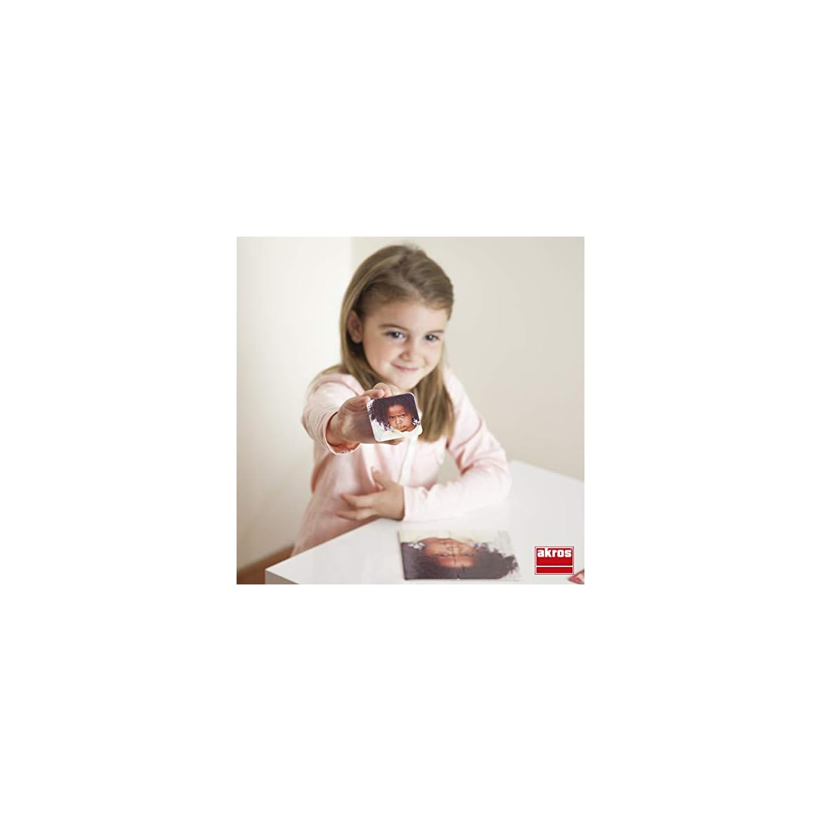 Akros-20544-Juego-de-Puzzles-10-Emociones-Juegos-de-Aprendizaje-colormodelo-surtido