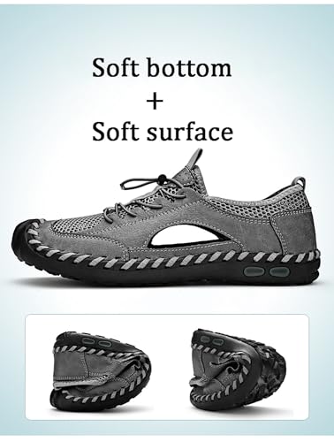 Men's Hiking and Mountain Climbing Shoes Lightweight Walking Outdoor Swimming Beach Water Shoes4