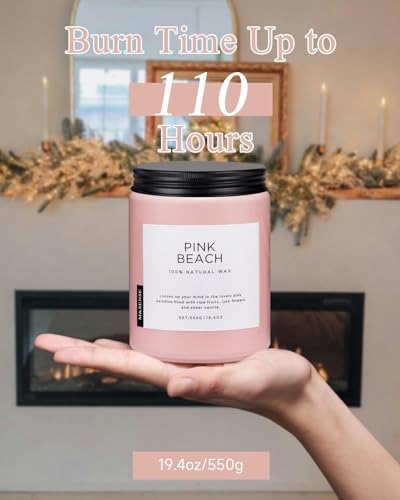 M&Sense MSS601 PINKBEACH L Pink Beach Jar Candle thumb #3