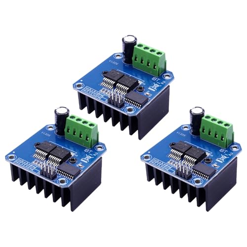 Módulo controlador de corriente BTS7960 driver puente H 43A para motor DC de alta potencia 4