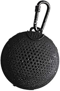 BOOMPODS AQUABLASTER - Waterproof Bluetooth Portable Wireless Speaker with Amazon Alexa - Hi-Quality Sound - Awesome Listening in Shower at The Pool or The Beach (Black)