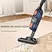 Candy Corded Stick Vacuum Cleaner, Powerful Suction Handheld Vacuum with One-Click Dust Disposal, 3-in-1 Use for Hard Floor, Ceramic Tile, 0.8 Liters Capacity, Easy Clean