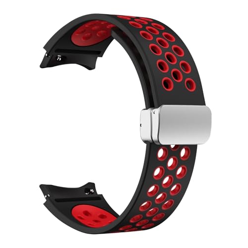 Bracelet silicone 20mm PURYN pour Samsung Galaxy Watch 6/5/4