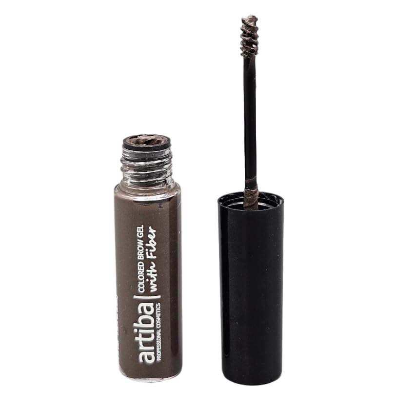 Colored Eyebrow Gel with Fiber
