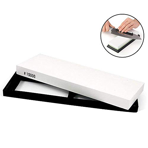 10000 Grit Knife Sharpener Sharpening Water Stone Corundum Whetstone for Razor Sharpening