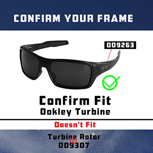 Image of Turbine Lenses Replacement for Oakley Sunglass OO9263 Polarized