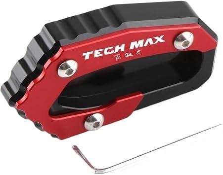 Extension Pad Support Plate For Tech Max For TMAX560 T MAX 560 2019 2020 2021 2022 CNC Kickstand Foot Side Stand Extension Pad Support Plate Enlarge