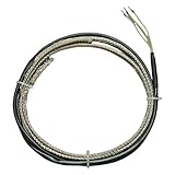SAF Wärmetechnik KM-HT-PSS PTFE Isoliertes Heizband, 0,6m Länge, 75 Watt, 230 Volt