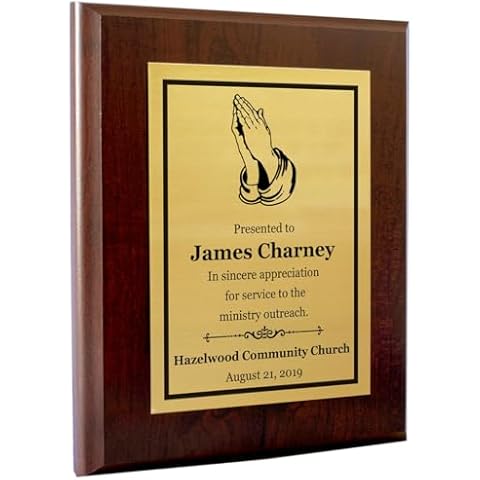 Religious Gift Plaque Cover