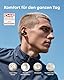 soundcore AeroClip by Anker, Open-Ear Kopfhörer, Bluetooth Earbuds, Open Earbuds, ganztägiger Komfort, 4 KI-gestützte Mikrofone, sicherer Halt, 12mm Treiber, Hi-Res, Open-Ring Design