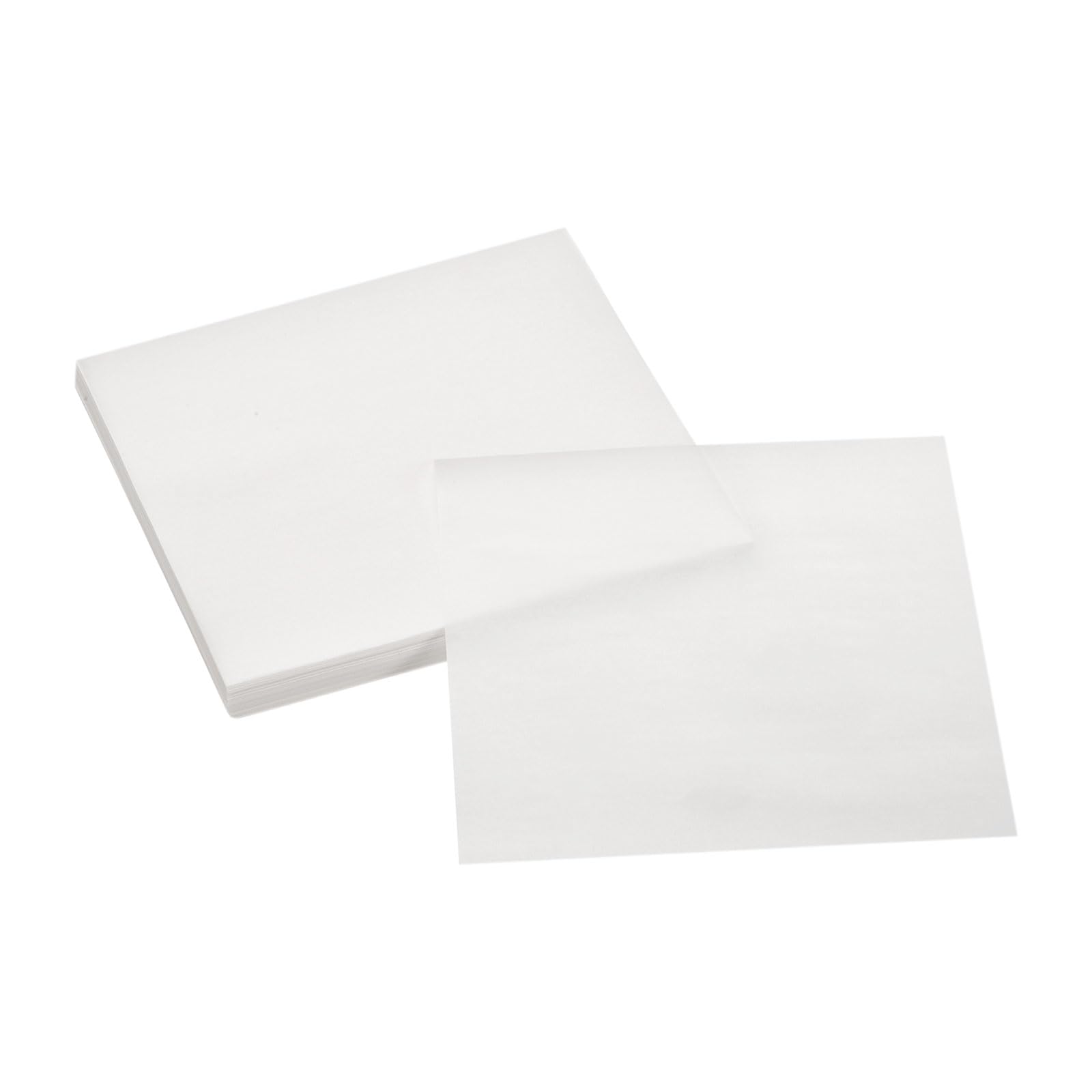 uxcell 200Pcs Air Fryer Parchment Paper, 4 Inch Square Air Fryer Liner, Non-Stick Steamer Liners for Oven Microwave