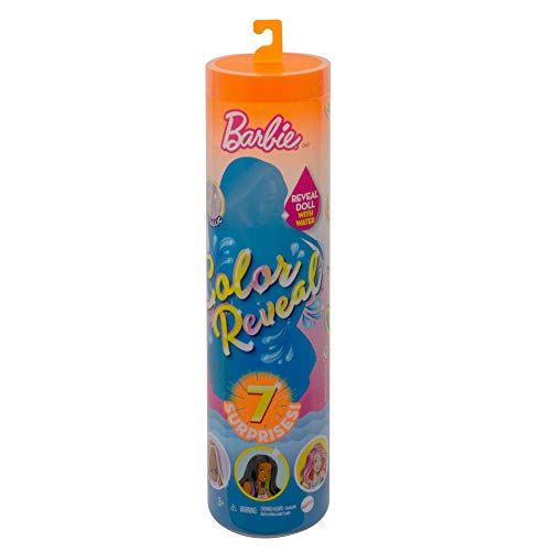 Muñeca Barbie Color Reveal con 7 sorpresas miniatura 4