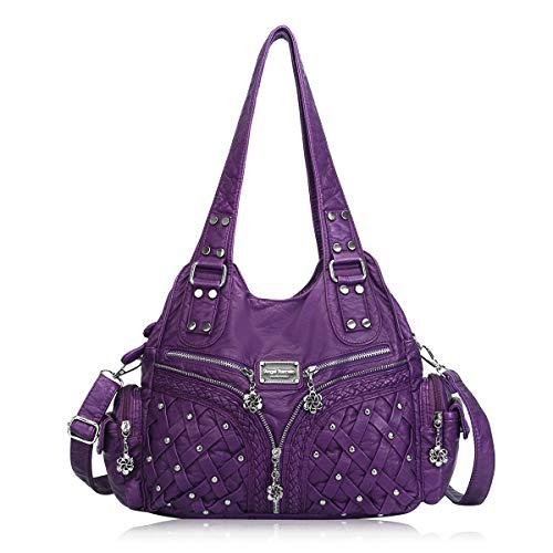 Image of Angel Barcelo Purses for Women Large Shoulder Bag Soft Hobo Bags for Women