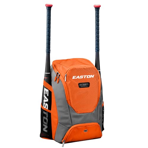 Easton | DUGOUT Backpack Equipment Bag | Athletic Orange