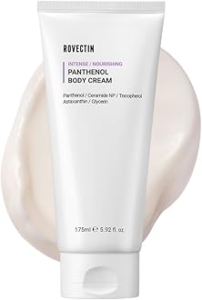 ROVECTIN Barrier Repair Moisturizing Cream - Intense Panthenol Cream for Face and Body | Ceramide Lotion Moisturizer | Anti-Aging with Astaxanthin | Hypoallergenic, Vegan, Korean Skincare (6.1 fl oz)