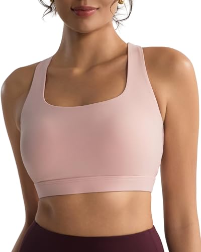 Image of RUNNING GIRL Sports Bras for Women, Molded Cup High Impact Sports Bra Workout Bras for Women High Support Racerback