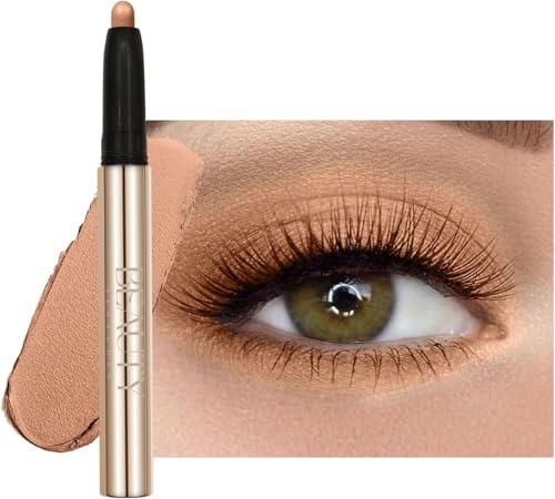 Metallic Eyeshadow Pencil, Lasting Shimmer Eyeshadow Stick,Highly Pigmented Waterproof Eyeliner Pencil