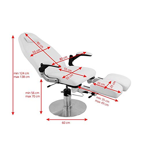 Activeshop Kosmetikliege 713a Weiss