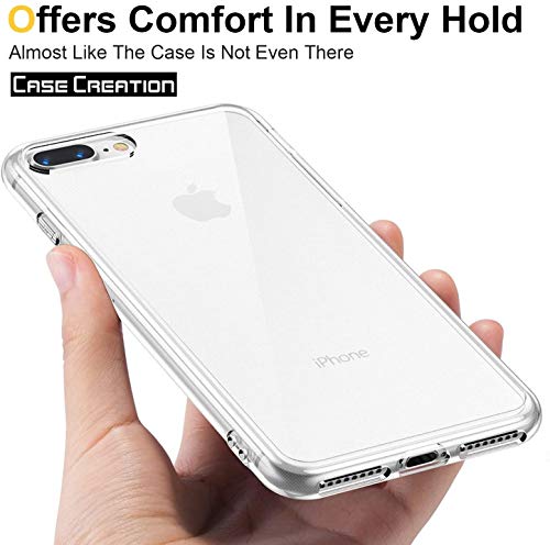 Image of Case Creation for OnePlus 3T Transparent Case,360 Degree Full Cover Design All Round Edge Protection Soft Crystal Clear Flexible Slim Best Case for Oneplus 3T (Transparent)