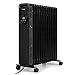 Produktbild Klarstein Thermaxx Heatstream - Ölradiator Elektroheizung, 2500 W Leistung, bis 50 m², Temperaturbereich: 5-35° C, 24-h-Timer für On-/Off-Funktion, Digital Display, Hyperheat, ECO Modus, schwarz