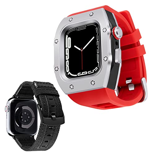 Rp`u Apple Watch oh 44mm 2{Zbg ȃ^̕یop[P[XtVRvxgƌpzXgbvZbg Rp`uiWatch Series SE2/SE/6/5/4ɑΉiԂoh-₢P[Xj