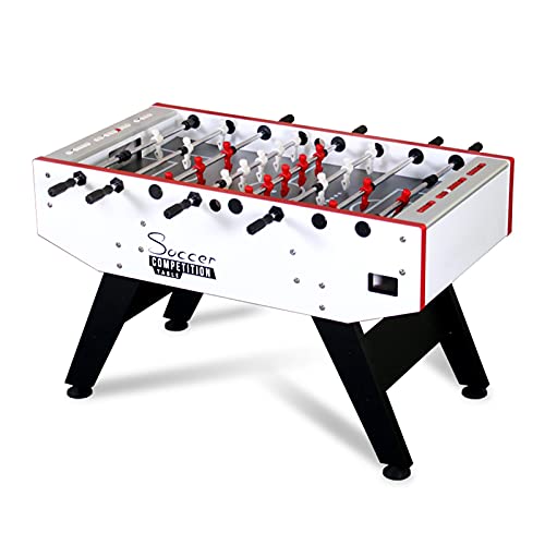 NOALED 56,6-Zoll-Fußballspieltisch, 8 Strokes Parties Desktop-Kickerspiele mit Punktevorrichtung im Perlenstil, freistehendes Indoor-Fußball-Tischspiel für Zuhause