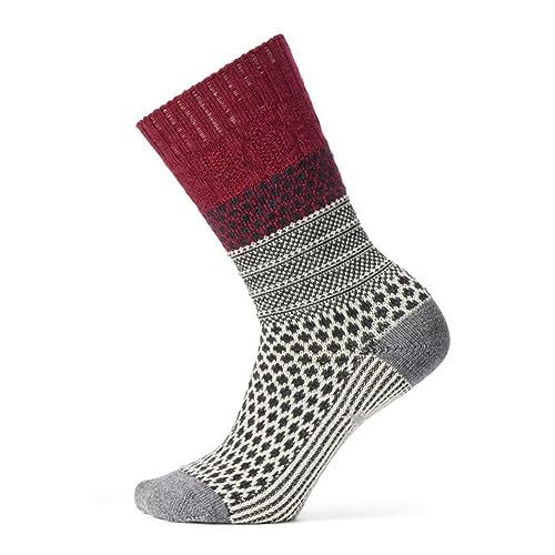 Image of Smartwool Women's Everyday Cozy Popcorn Cable Crew Socks