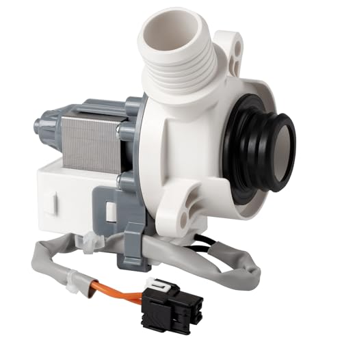 WH23X28418 290D1201G003 WH23X24178 Washer Drain Pump Motor fit for GE Hotpoint gtw330ask gtw460asj gtw220ack htw240ask WH23X27574 GTW750CPL0DG GTW460ASJ5WW HTW200ASK WH23X24178 WH23X27574 B40-3A01