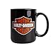 Harley-Davidson Core Bar & Shield Logo Coffee Mug, 15 oz. - Black HDX-98605
