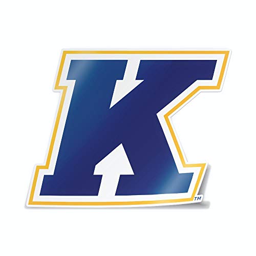 Image of Collegiate NCAA Car Decal Made from Premium Weatherproof Vinyl (Kent State K)
