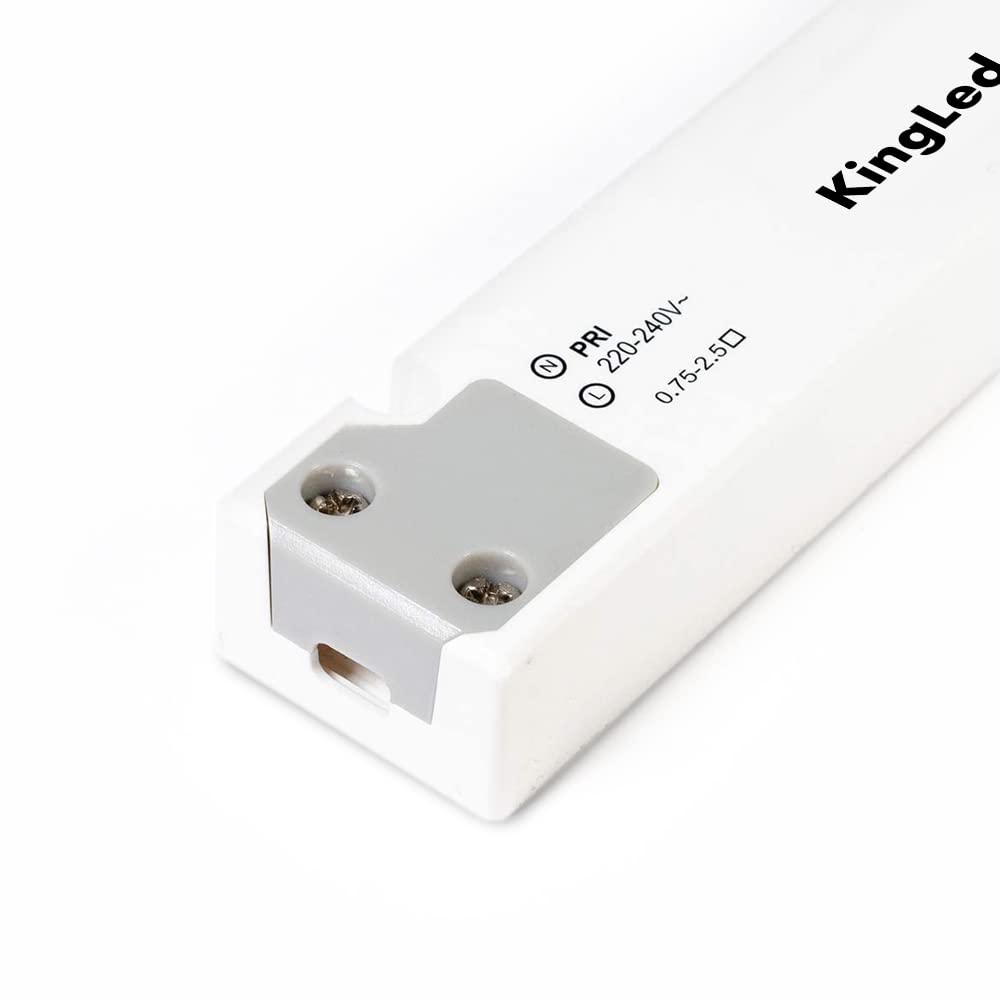 Kingled - Alimentatore Modello Actec LT-75-24 Driver 75W DC 24V Ultra Slim Lineare Idoneo Installazione su Legno e Cartongesso per Strisce Led
