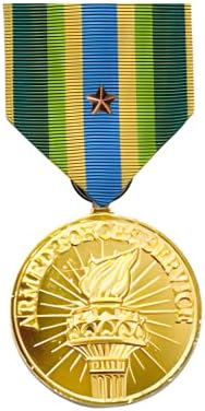 Armed Forces Service Medal Full Size Anodized Finish