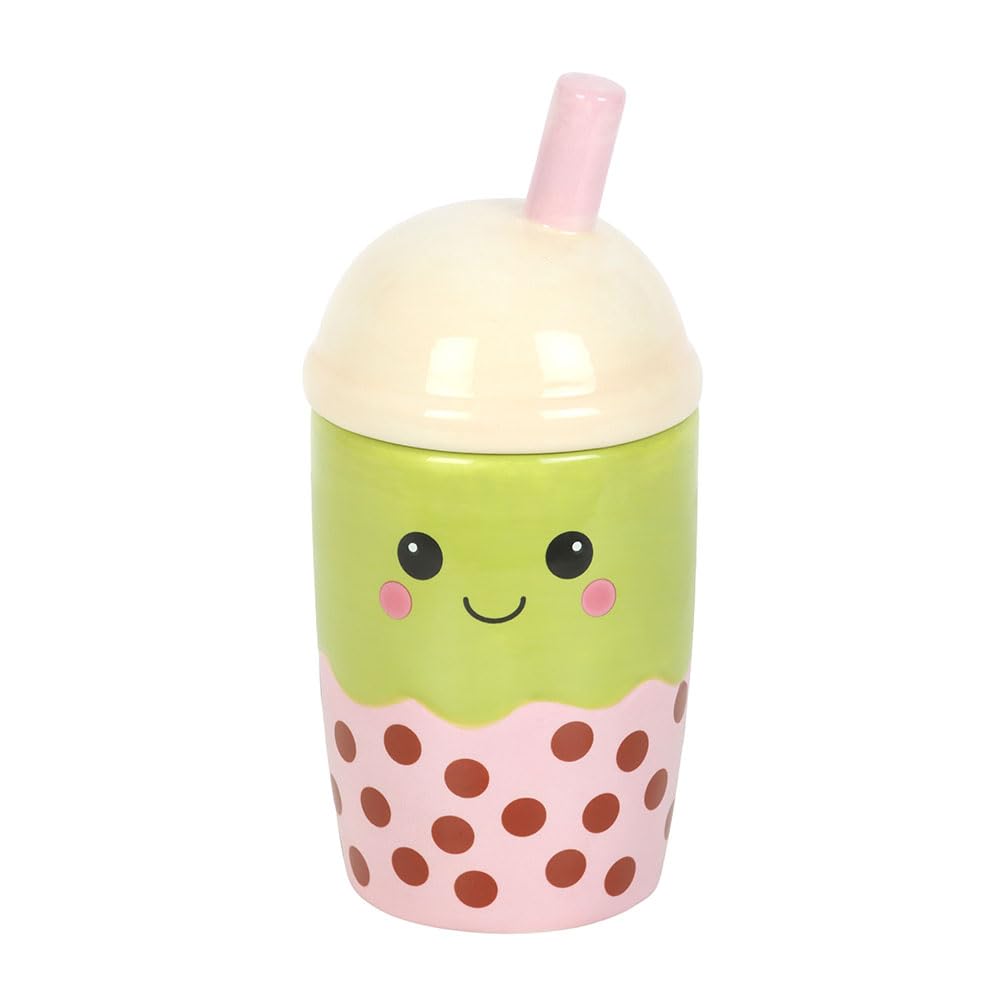 Kawaii Bubble Tea Ceramic Oil Burner and Wax Warmer Cute Adorable Japan Japanese