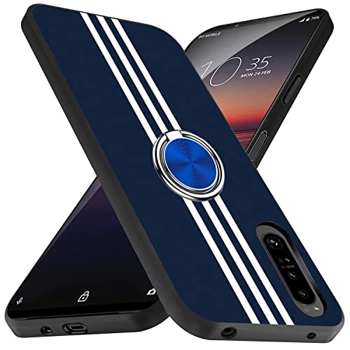 Xperia 1 IV P[X O ϏՌ TPU wh~ VR ԍڃz_[Ή 360°] Xgbvz[t h~ SʕیJo[ iu[j