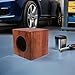 SOPOTUTU Caja de Altavoces para Coche Camión y Equipo de Audio Hogar Reemplazo de Caja de Altavoces para Coche Compacto para Bajos para Audio Imagen de SOPOTUTU Caja de Altavoces para Coche Camión y Equipo de Audio Hogar Reemplazo de Caja de Altavoces para Coche Compacto para Bajos para Audio