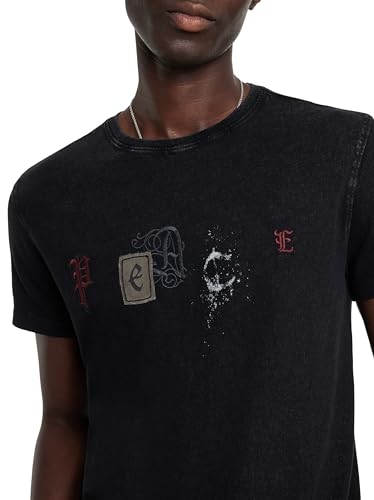John Varvatos Men's Peace Embellished Tee3