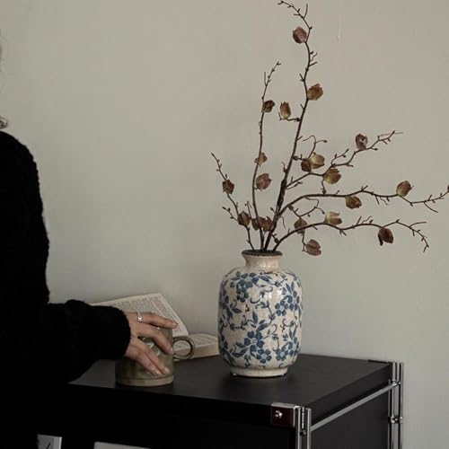 Vase en céramique rétro craquelée, le cadeau de créateur idéal
