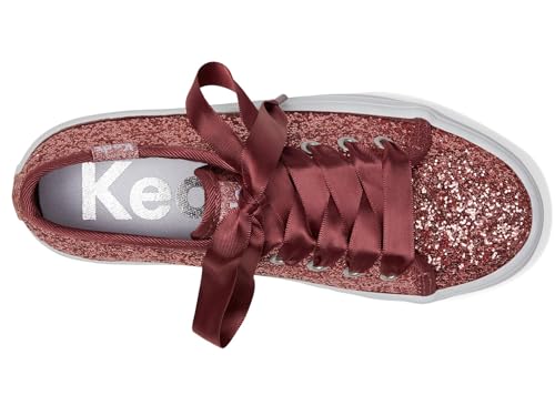 Keds Girls Triple Celebrations (Little Big Kid) Sneaker, Pink Glitter, 6 Wide2