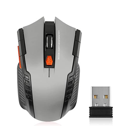 NAYUKY 2.4Ghz Wireless Mouse 1600DPI Home Office Computer Game Optical Mice Computer Gaming Cordless Mice