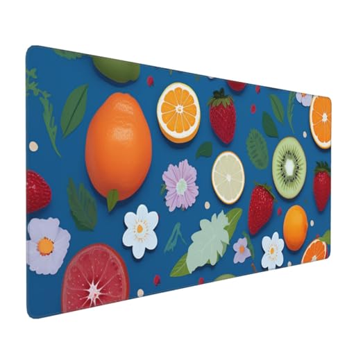 Tapis de souris de jeu grand format tapis de bureau antidérapant clavier