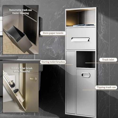 Niche de douche en acier inoxydable vert clair pour éliminer le désordre mural