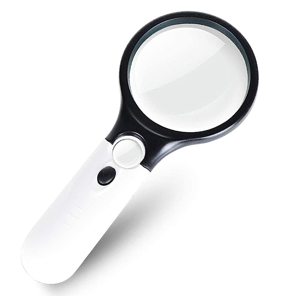 Cadeau d'amour loupe de poche LED CRODY miroir d'agrandissement haute définition