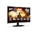AOC Moniteur Incurvé, C24G42FE 24 Pouce 180Hz, VA Dalle, 4ms GtG, HDR10, FreeSync, (1920x1080 HDMI 1x 1.4 DP 1x 1.2) Noir