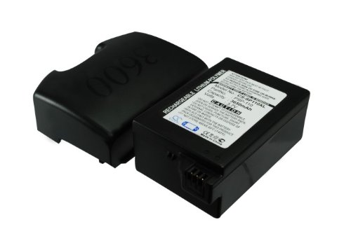GAXI Battery Replacement for Sony PSP-1000 Compatible with Sony PSP-1000G1, PSP-1000G1W, PSP-1000K, PSP-1000KCW, PSP-1001, PSP-1006, 3650mAh Game PSP NDS Battery